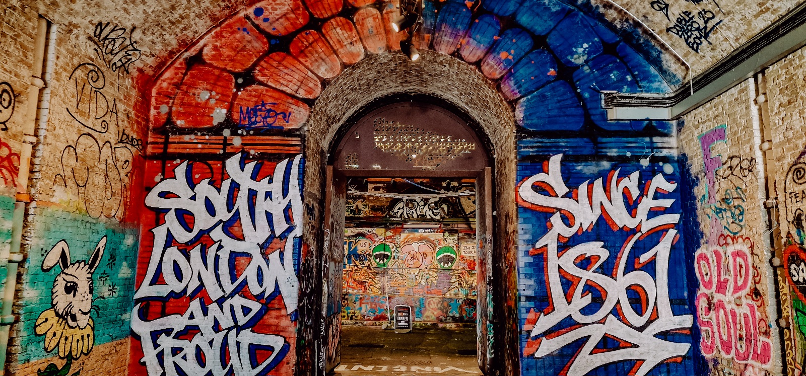 Leake Street Arches Waterloo Graffiti Tunnel