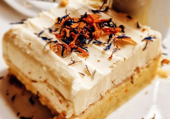 Saffron Milk Cake Heavenly Desserts