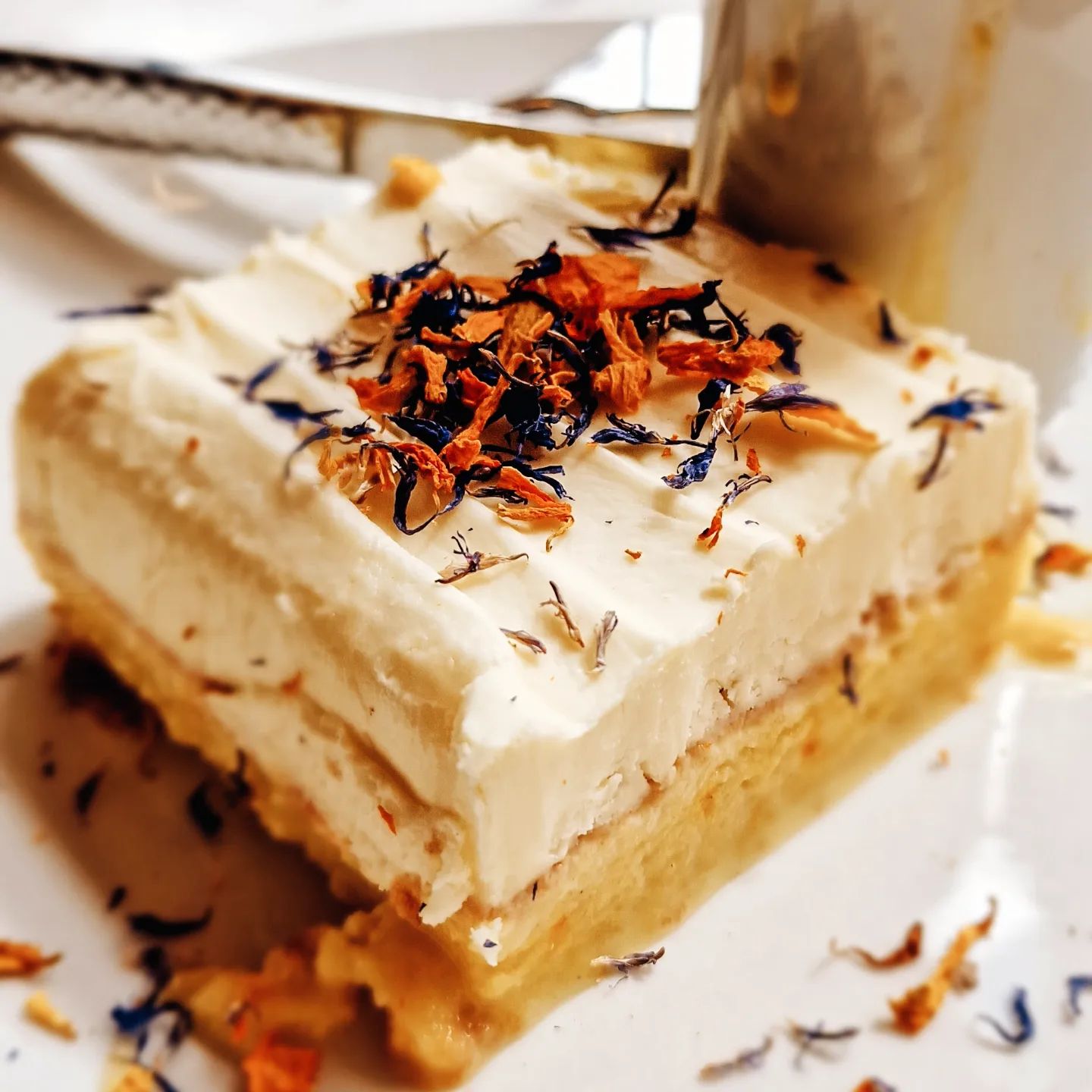 Saffron Milk Cake Heavenly Desserts