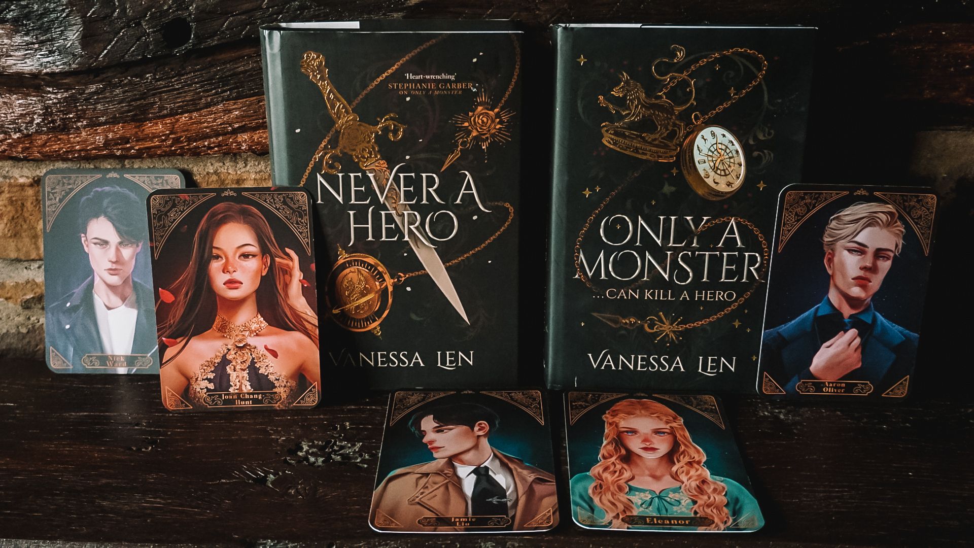 Vanessa Len's 'Never A Hero' & 'Only A Monster'