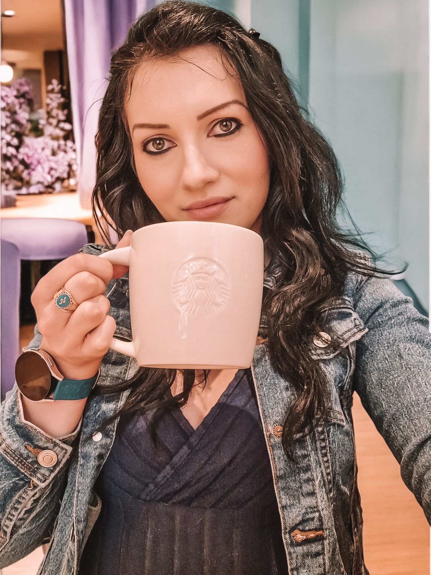 Starbucks Lavender Coffee Latte