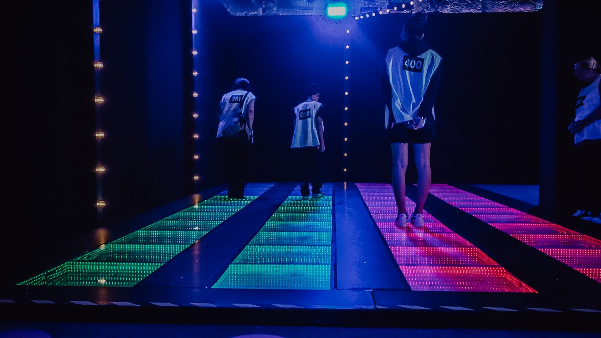 The Squid Game Experience London Glass Bridge