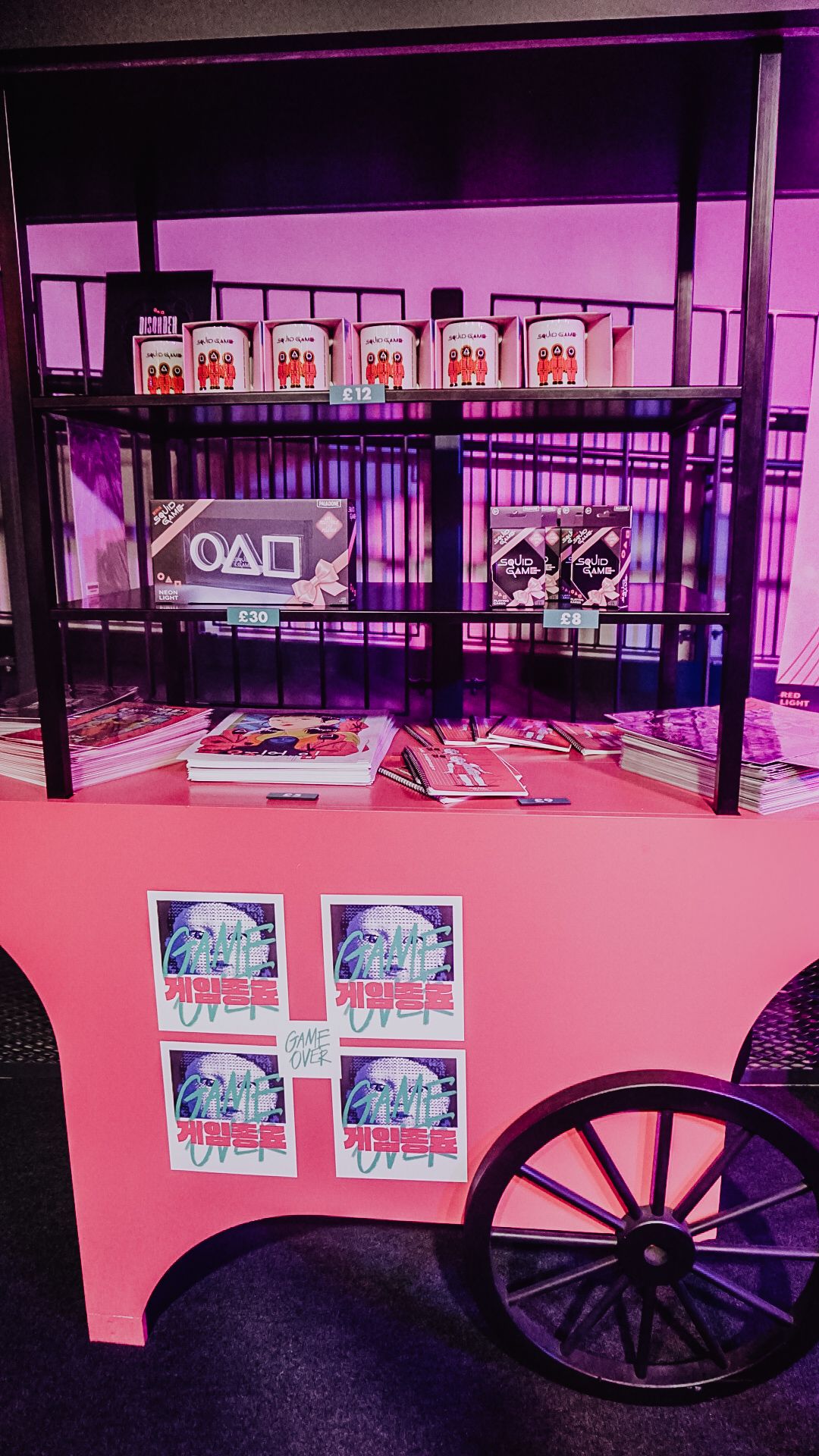 The Squid Game Experience London - The Night Market